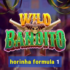 horinha formula 1